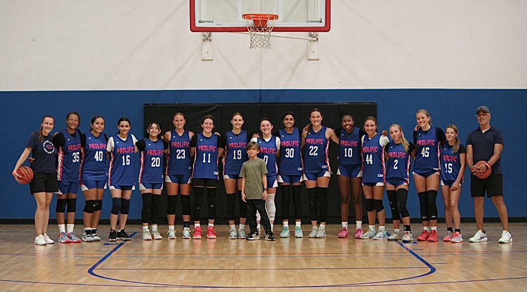 Prolific Girls Basketball Club Teams