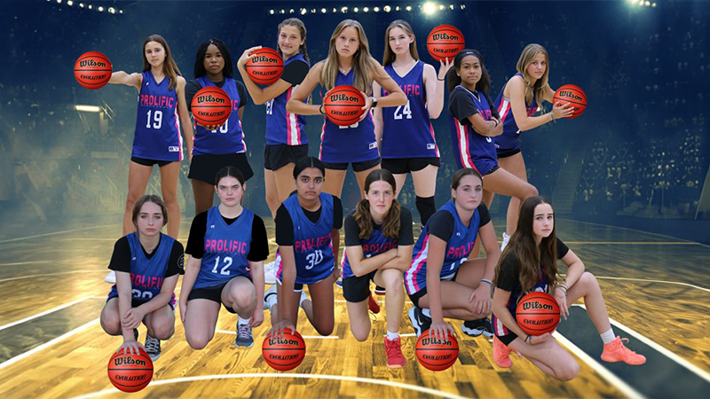 Prolific Girls Basketball Club Teams